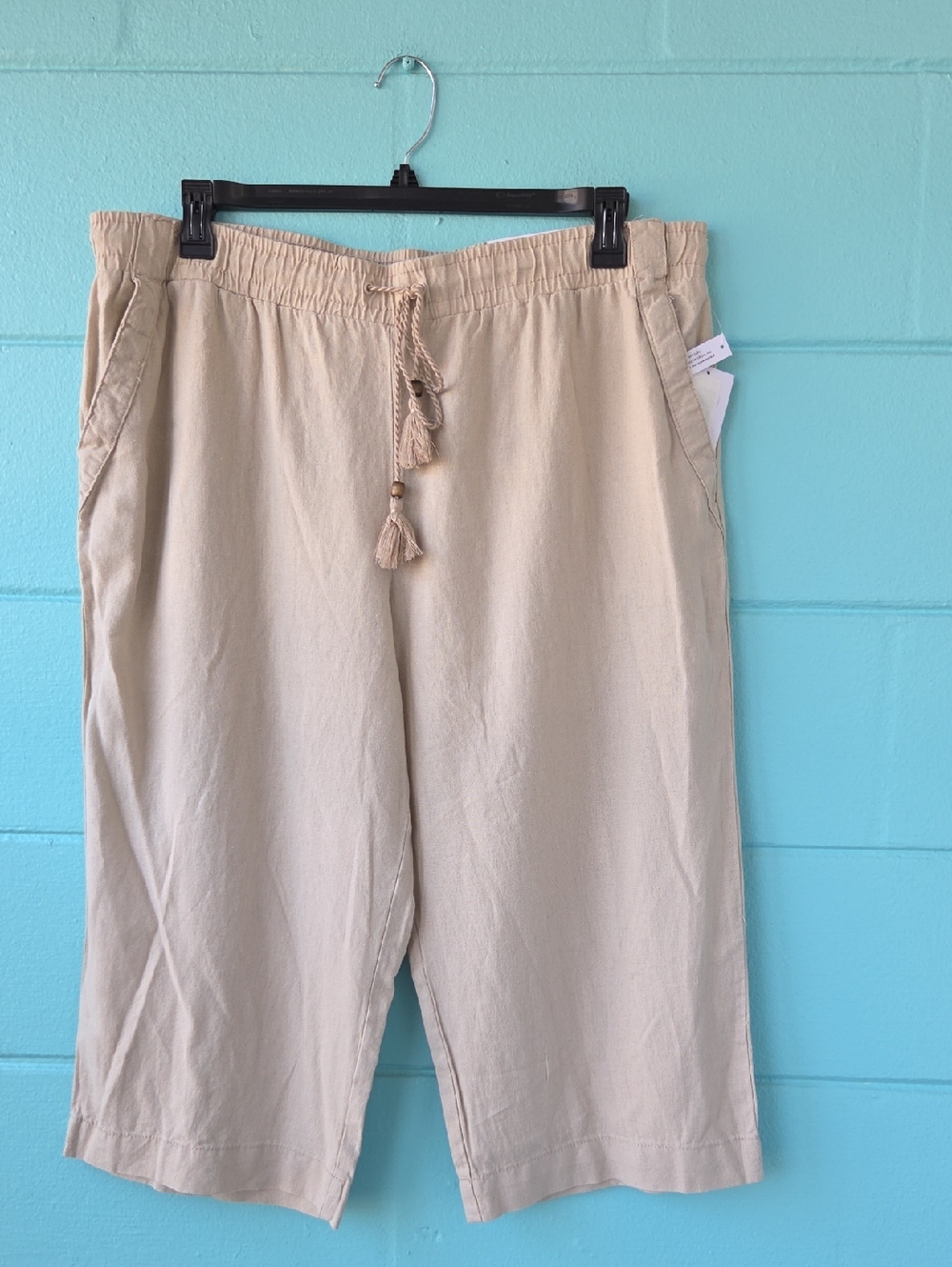 NWT "Westbound" The Island Crop Woman's Size Petite Extra Large